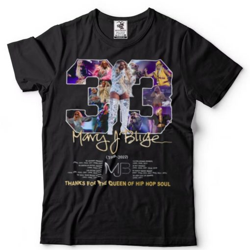 Mary J Blige 33 Years Anniversary Shirt