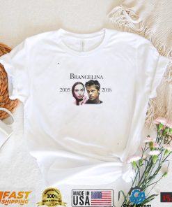 Men’s Brad Pitt And Angelina Jolie Brangelina 2005 2016 shirt