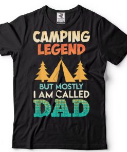 Mens Dad The Camping Legend Father T Shirt