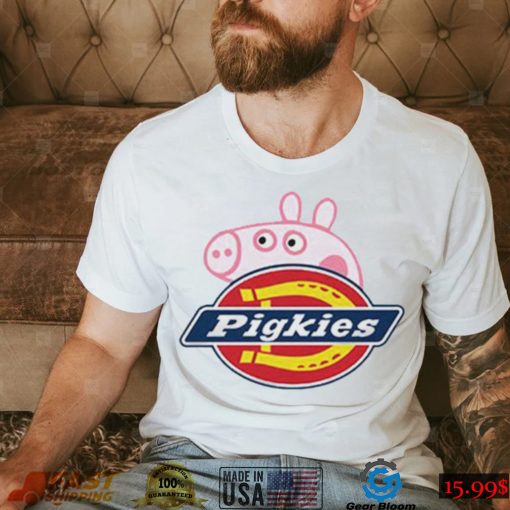 Men’s Dickies Pigkies Peppa Pig Parody shirt