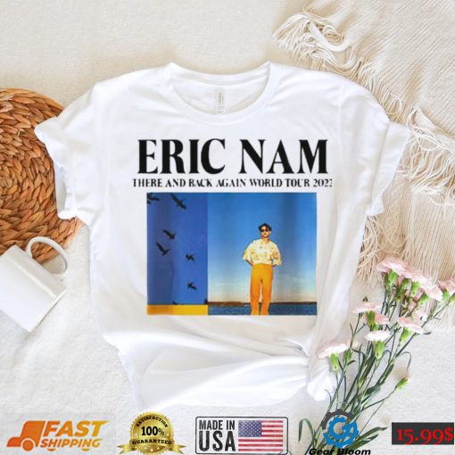 Men’s Eric Nam There And Back Again World Tour 2022 shirt