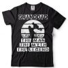 Mens Fathers Day Gift Tee   Gramps The Man The Myth Legend T Shirt