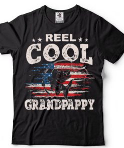 Mens Gift For Fathers Day Tee   Fishing Reel Cool Grandpappy T Shirt