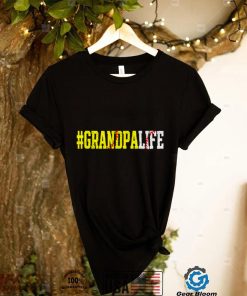 Mens Grandpa Life Softball Grandpa Baseball Lover Father’s Day T Shirt