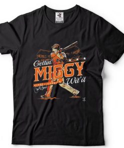 Miguel Cabrera Gettin’ Miggy With It Camiseta Funny Detroit Tigers T Shirt