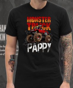 Monster Truck Pappy Shirt Retro Vintage Monster Father's Day T Shirt