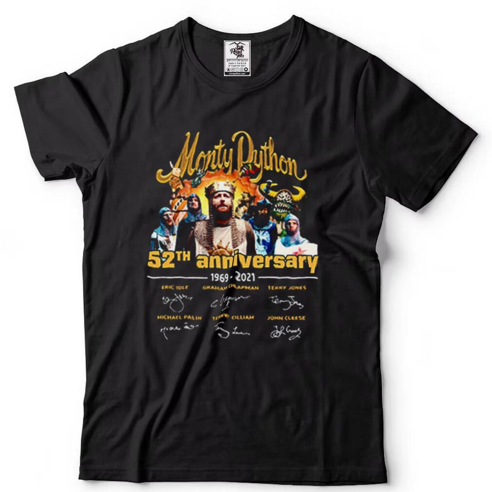 Monty Python 52th Anniversary 1969 2021 Shirt