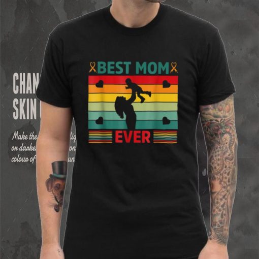 Mothers Day Best Mom Ever Gifts From Daughter Women Mom Kids T Shirt