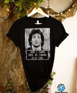 Mug Shot John Rambo T Shirt