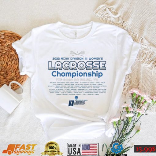 NCAA Division III Women’s Lacrosse Championship 2022 Shirt