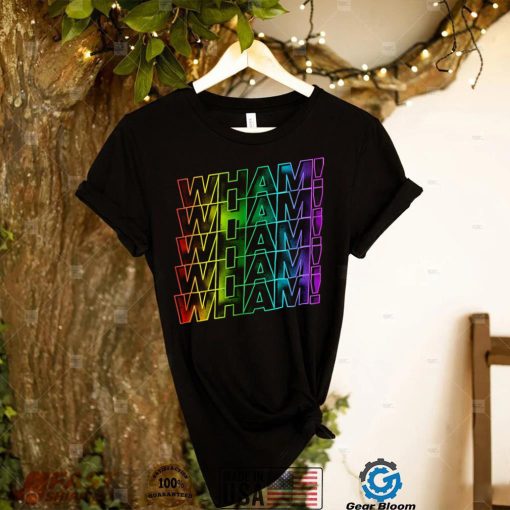 Neon Logo Wham T Shirt