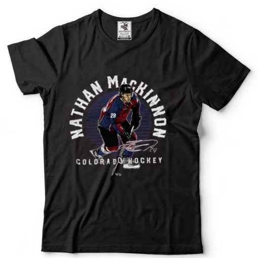 New Design Of Colorado Avalanche Nathan Mackinnon Emblem Unisex T Shirt