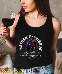 New Design Of Colorado Avalanche Nathan Mackinnon Emblem Unisex T Shirt