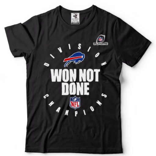 Nfl Playoffs 2020 Won Not Done Division Champions Buffalo Bills shirt