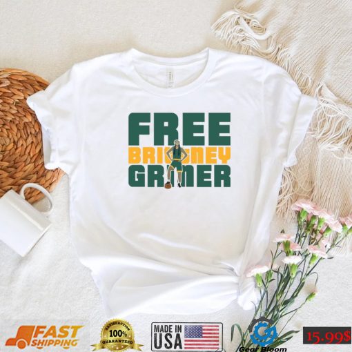 Nicki Collen Wearing Free Brittney GrinerDorothy J. Gentry Shirt
