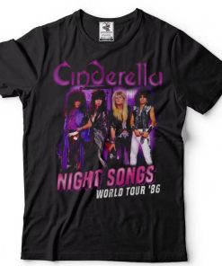 Night Songs World Tour Cinderella T Shirt