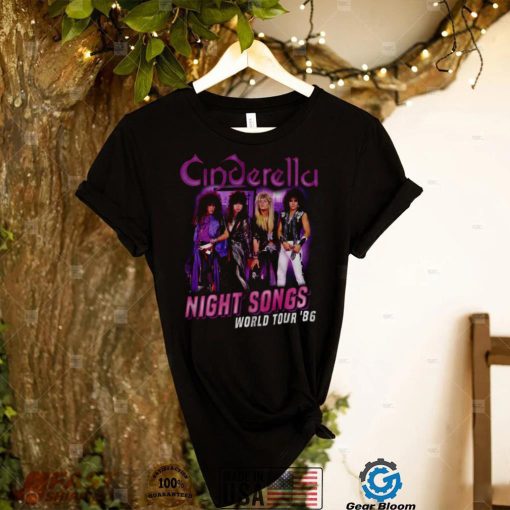 Night Songs World Tour Cinderella T Shirt