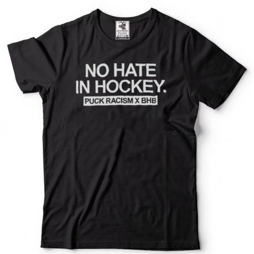 No Hate In Hockey Puck Racism X Bhb Sweatshirt