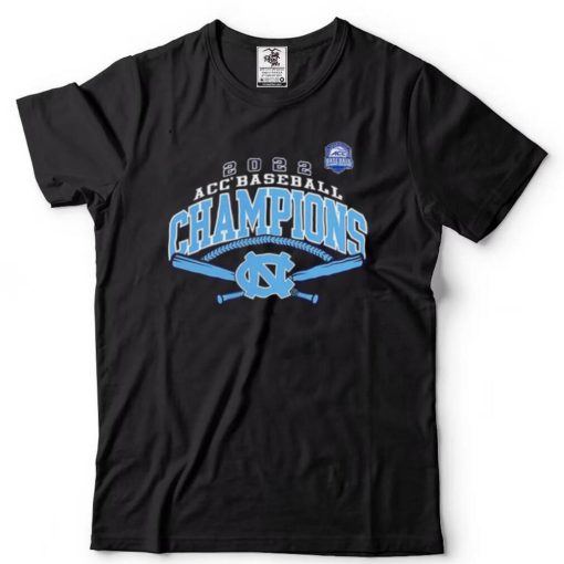 North Carolina Tar Heels 2022 ACC Baseball Conference Tournament Champions T Shirt