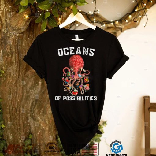 Oceans Of Possibilities Summer Reading 2022 Librarian T Shirt