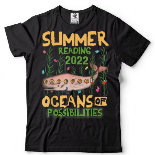 Oceans of Possibilities Summer Reading 2022 Librarian T Shirt (1)