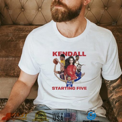 Original Kendall Starting Five Jenner Team Shirt