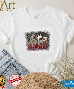 Peace Love Daddy Western Father's Day Shirt