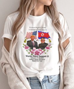 President Donald J. Trump Grand Marshal Kim Jong Un World Peace Summit II T Shirt