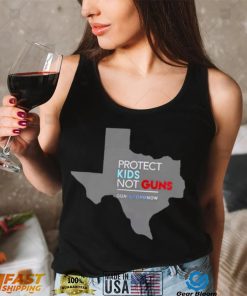 Protect Kids Not Guns Uvalde Texas Maps T Shirt
