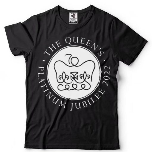 Queen Elizabeth II Platinum Jubilee 2022 CELIBRATION official Emblem T shirt