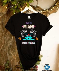 Race to miami grand prix 2022 new design shirt