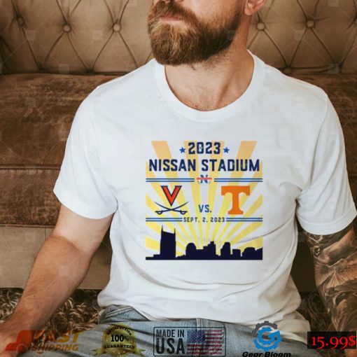 Ready 2023 Nissan Stadium Tennessee Volunteers Vs Virginia Cavaliers T Shirt