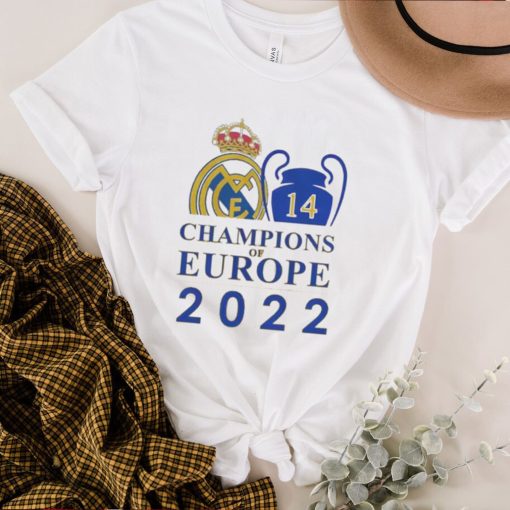 Real Madrid 14 Champions Of Europe 2022 shirt