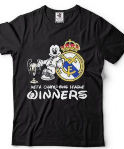 Real Madrid x Mickey Mouse Disney Lover Champion League shirt