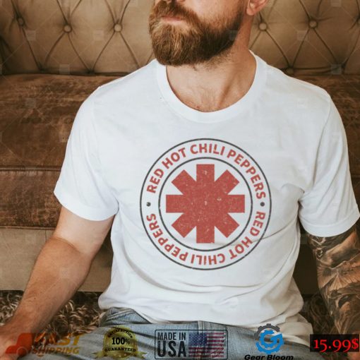 Red Hot Chili Peppers Distressed Logo T Shirt