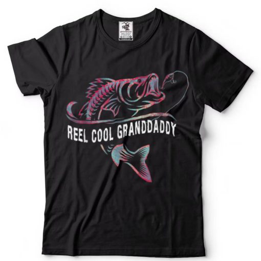 Reel Cool Granddaddy For Great Father Who Love Fishing T Shirt