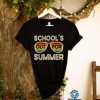 Retro Last Day Of School Schools Out For Summer Teacher T Shirt (1)