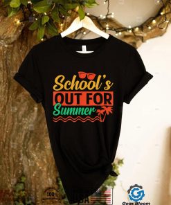 Retro Vintage Style Summer Dress School’s Out For Summer T Shirt (1)