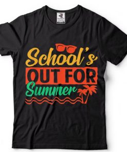 Retro Vintage Style Summer Dress School’s Out For Summer T Shirt (1)