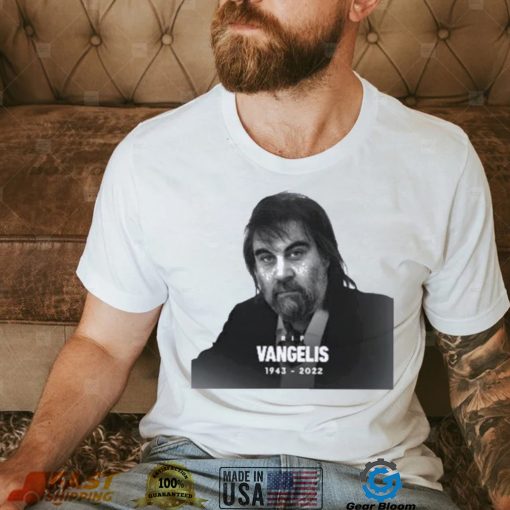 Rip vangelis 1943 2022 shirt