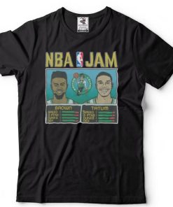 Nba Jam Celtics Brown And Tatum Shirt