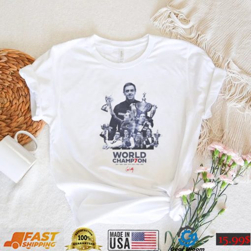 Ronnie O’sullivan Trophies World Champ7on Shirt