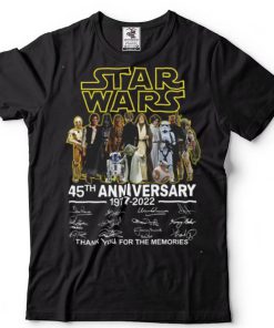 Star Wars 45 Year 1977 2022 Tshirt
