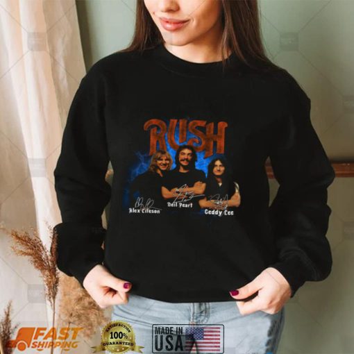 Rush Rock Band Vintage Style T shirt