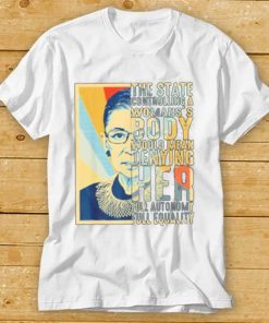 Ruth Bader Ginsburg My Body My Choice Vintage T Shirt