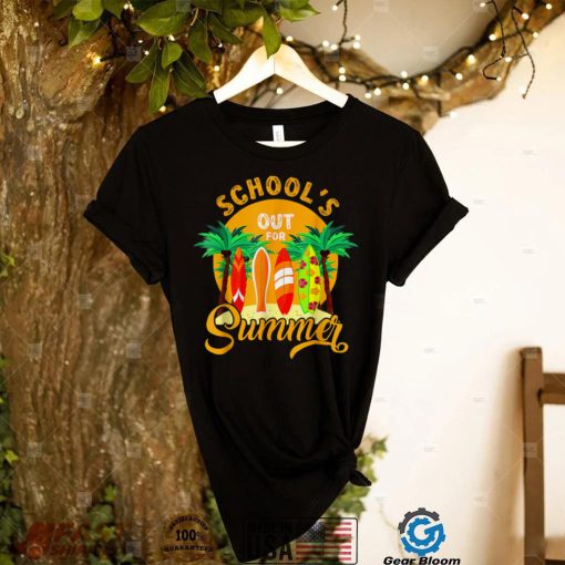 Schools Out For Summer Last Day Of School Student Teacher T Shirt