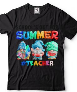 School’s Out For Summer Teacher Gnome Vacation T Shirt