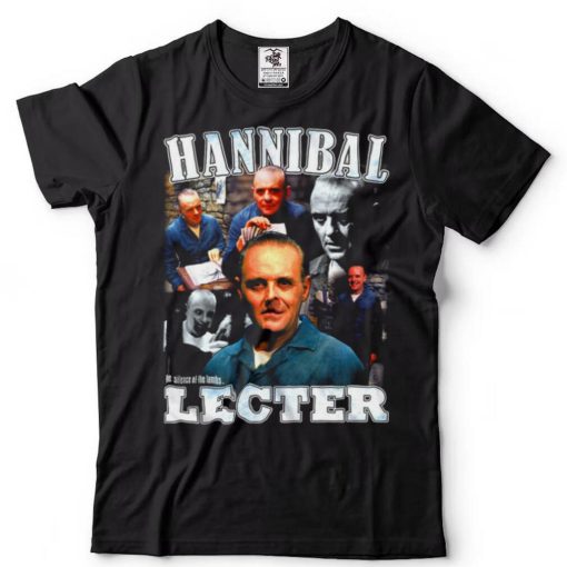 Silence of the Lambs Hannibal Lecter Killer Collage Mens T Shirt