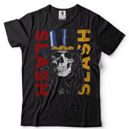 Skull In Top Hat Slash T Shirt