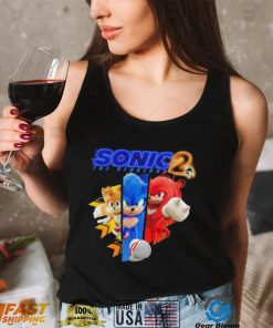 Sonic 2 Character Running shirt